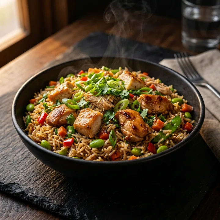 Protein Fried Rice with chicken